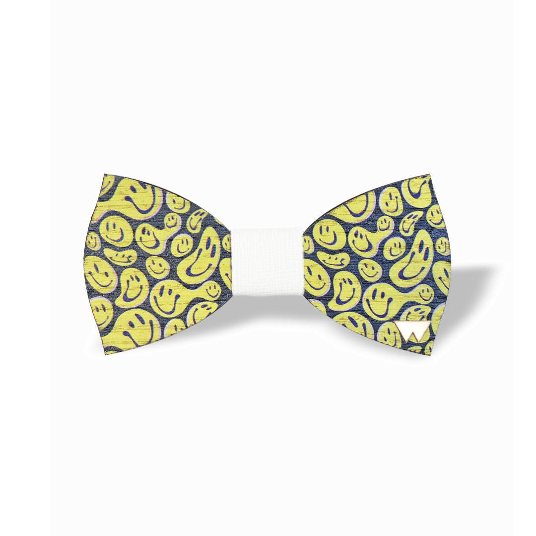 Papillon in legno Crazy Smile - Woodillon