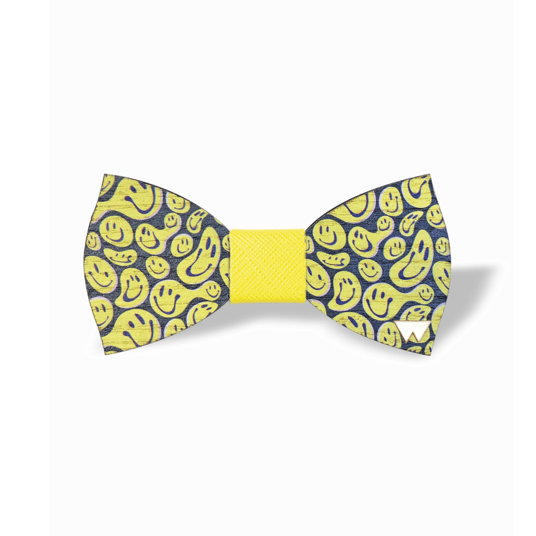 Papillon in legno Crazy Smile - Woodillon