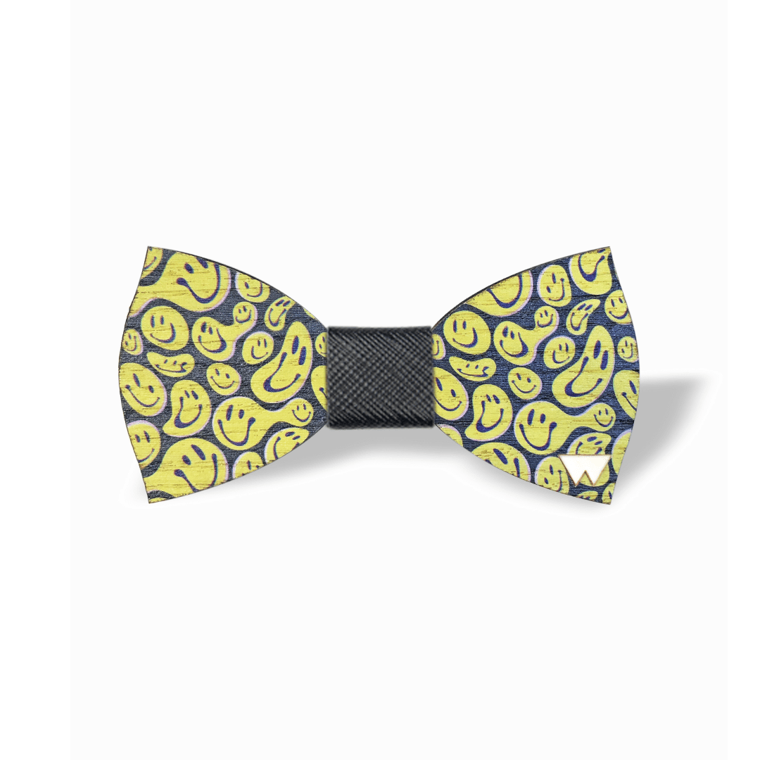 Papillon in legno Crazy Smile - Woodillon