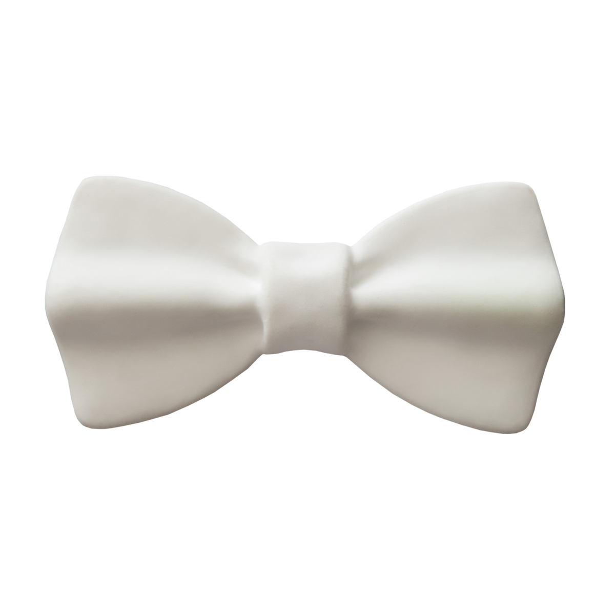 Papillon Papa White, realizzato in gomma e marcato Woodillon