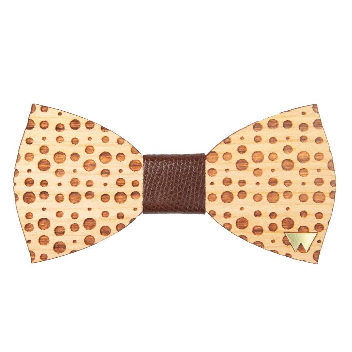 WOODILLON - Circle Wooden Bow Tie