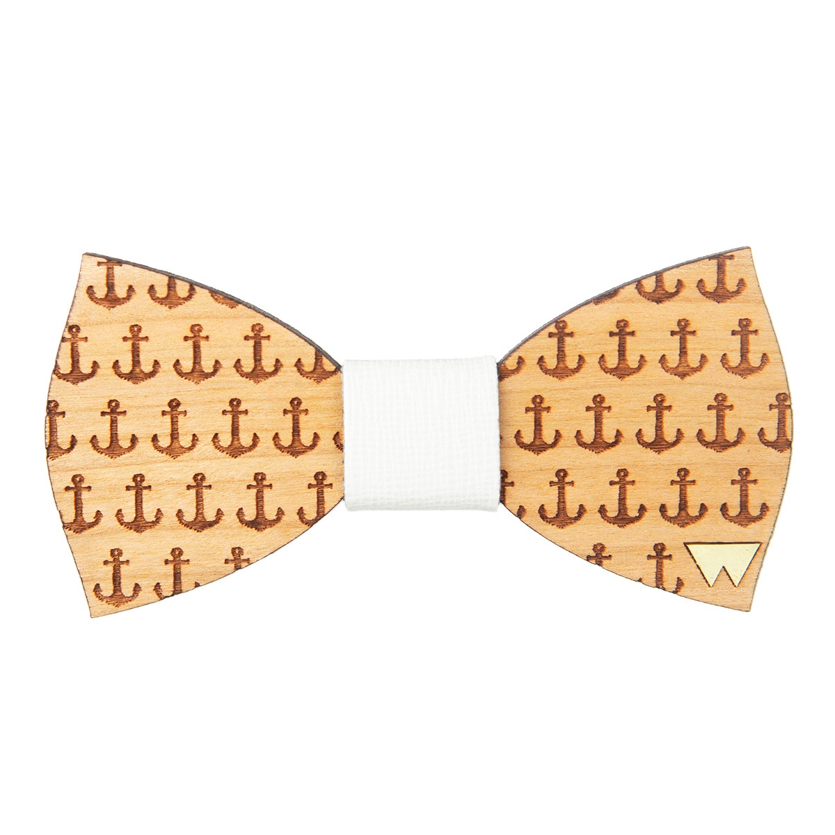 WOODILLON - Papillon in legno Marine