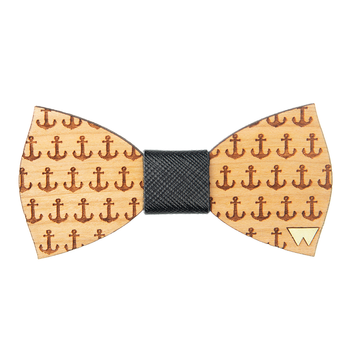 WOODILLON - Papillon in legno Marine
