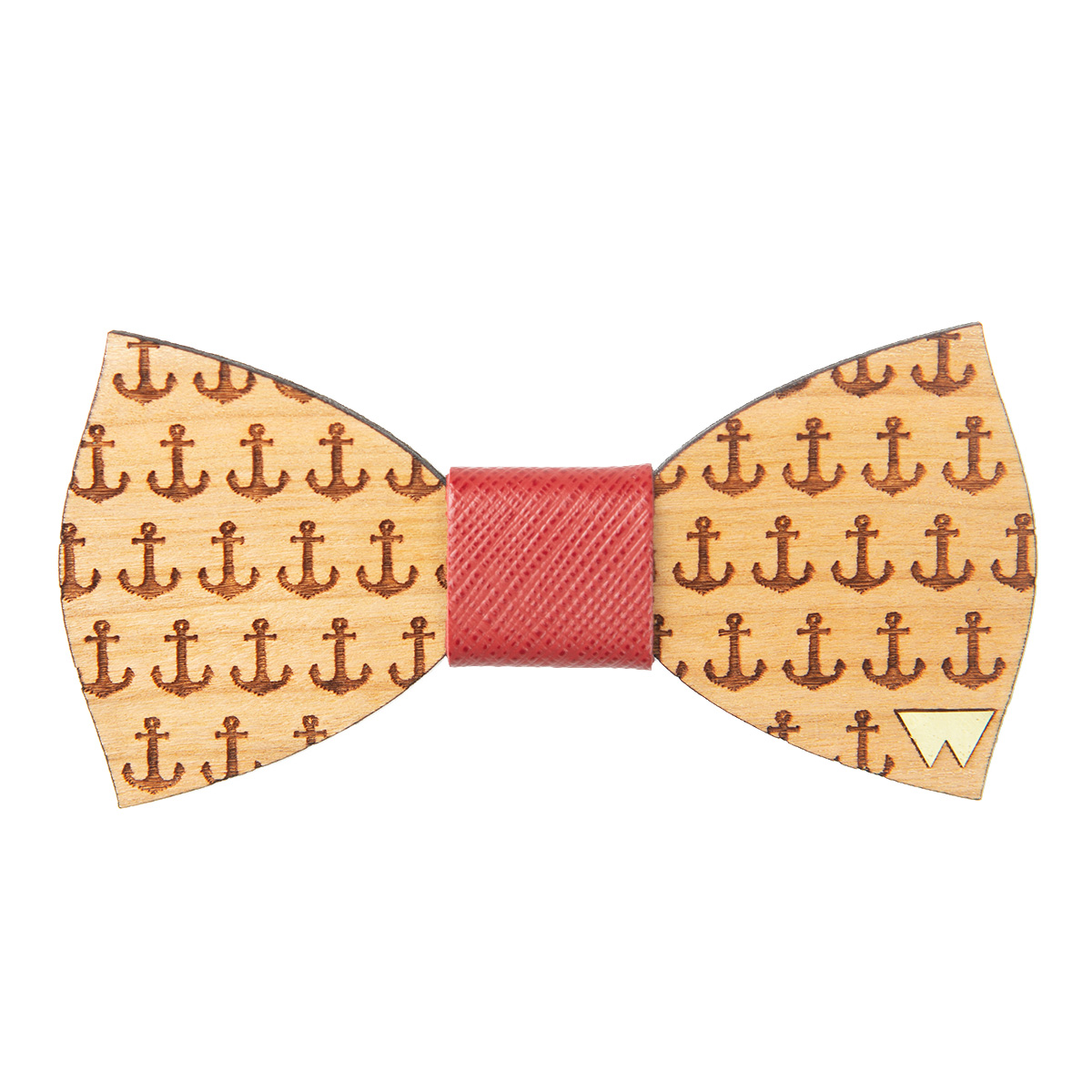 WOODILLON - Papillon in legno Marine