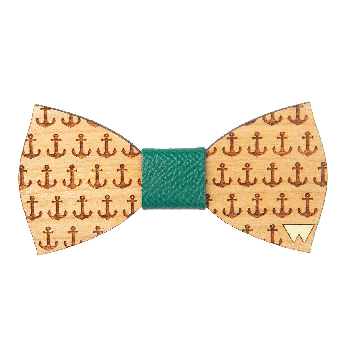 WOODILLON - Papillon in legno Marine