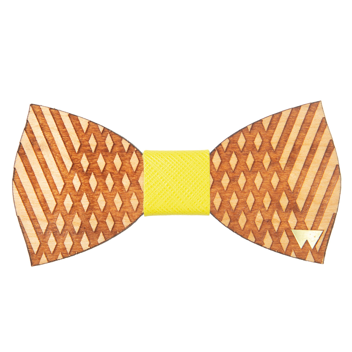 WOODILLON - Papillon in legno Oro