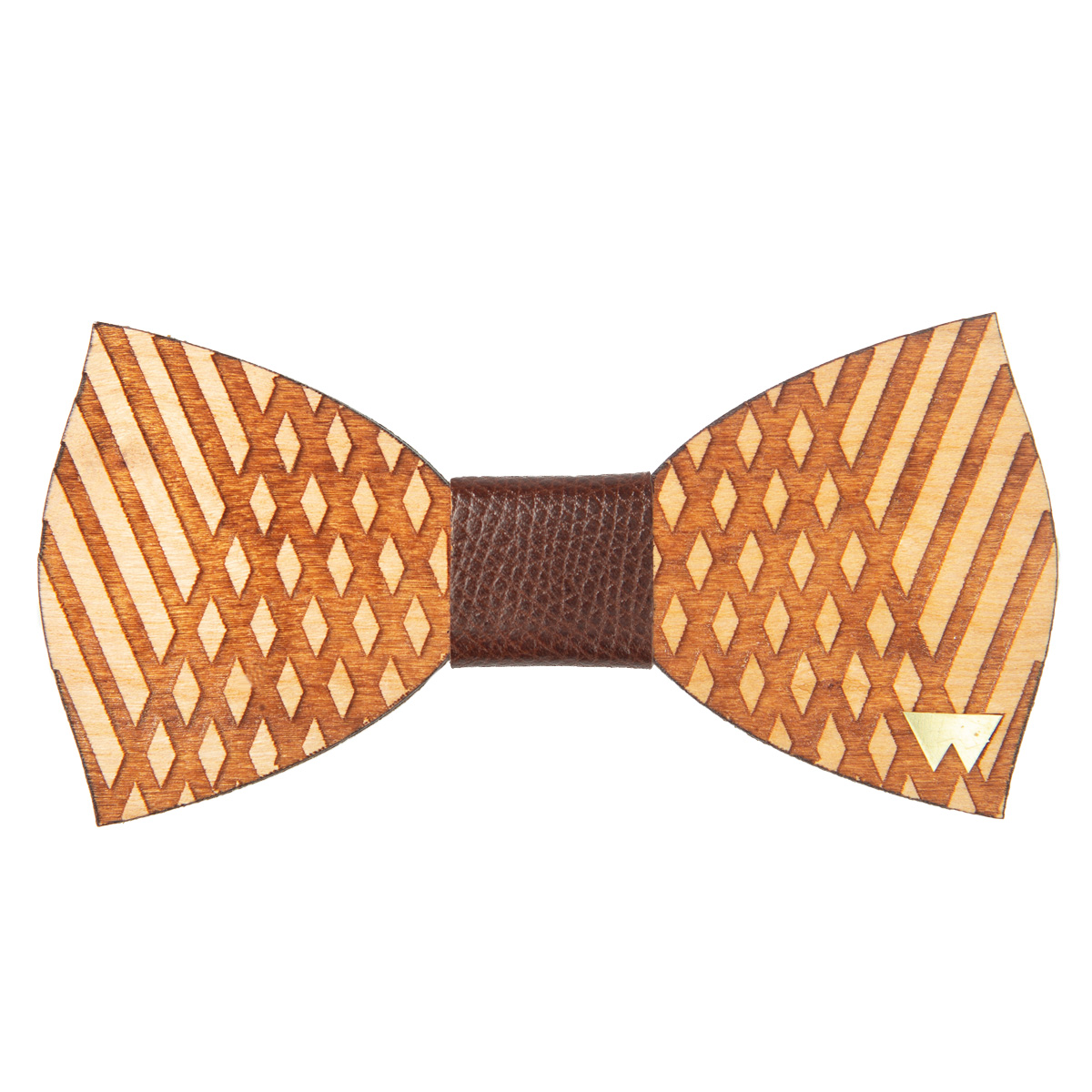 WOODILLON - Papillon in legno Oro
