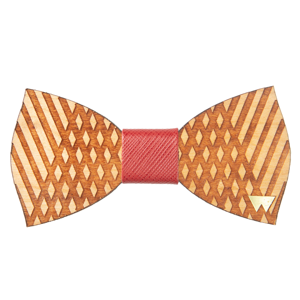 WOODILLON - Papillon in legno Oro