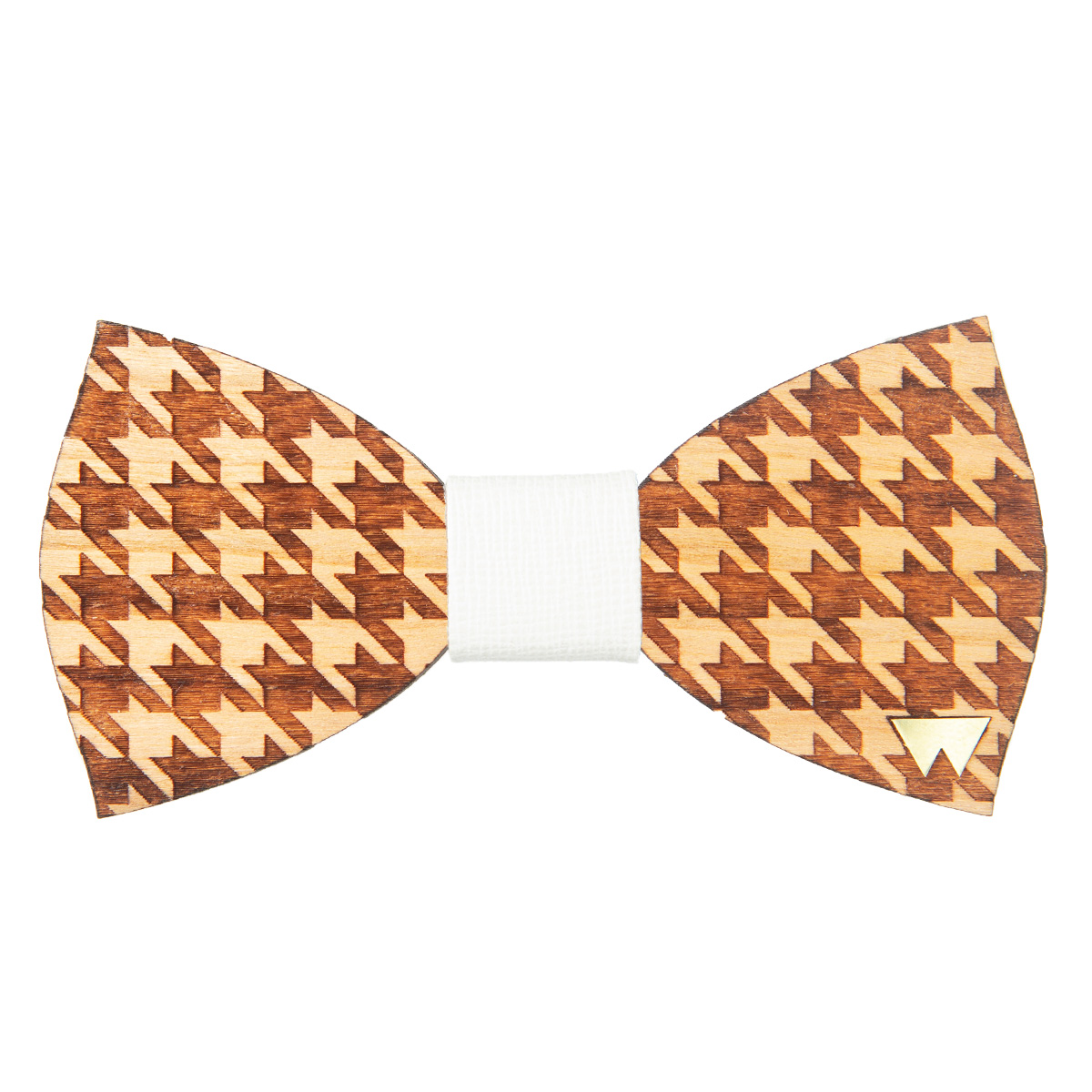 WOODILLON - Papillon in legno Pied de Poule