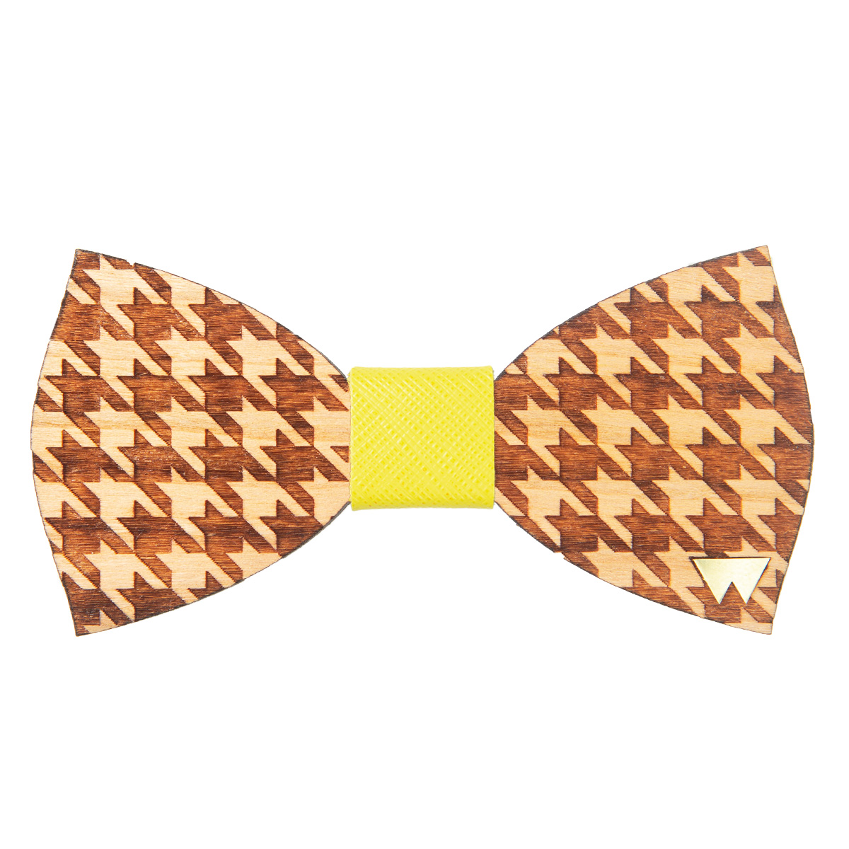 WOODILLON - Papillon in legno Pied de Poule