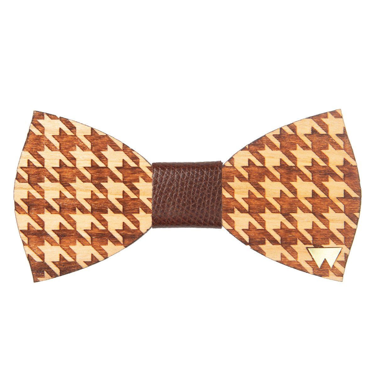 WOODILLON - Papillon in legno Pied de Poule