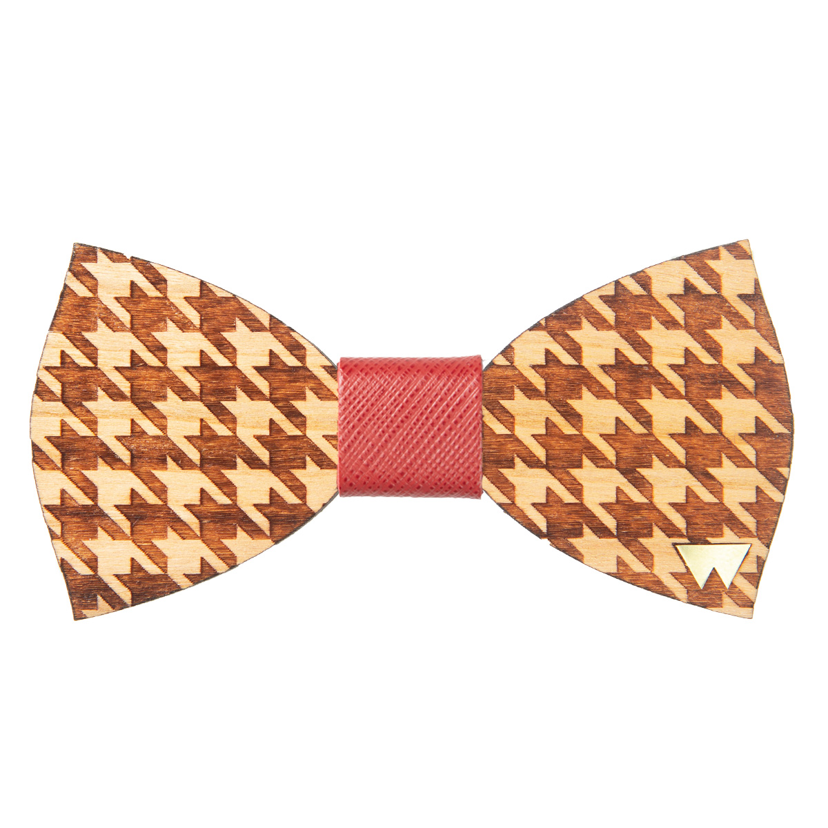 WOODILLON - Papillon in legno Pied de Poule
