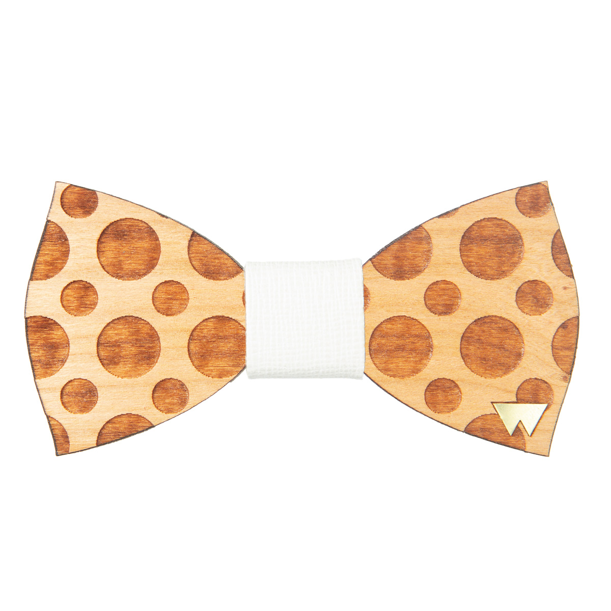 WOODILLON - Papillon in legno Pois