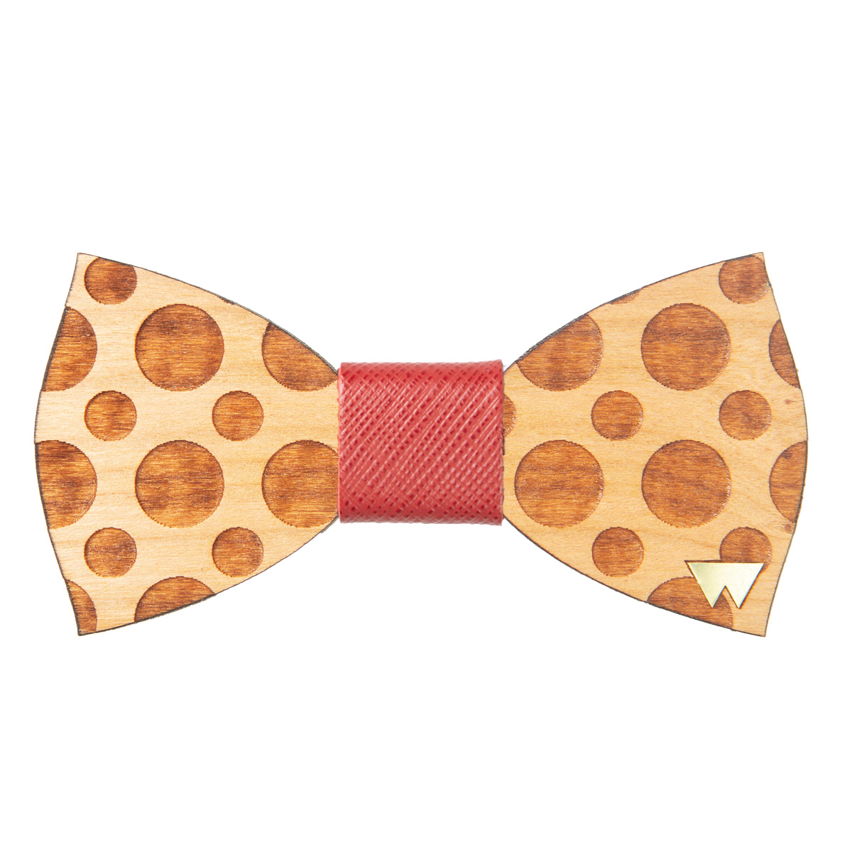 WOODILLON - Papillon in legno Pois