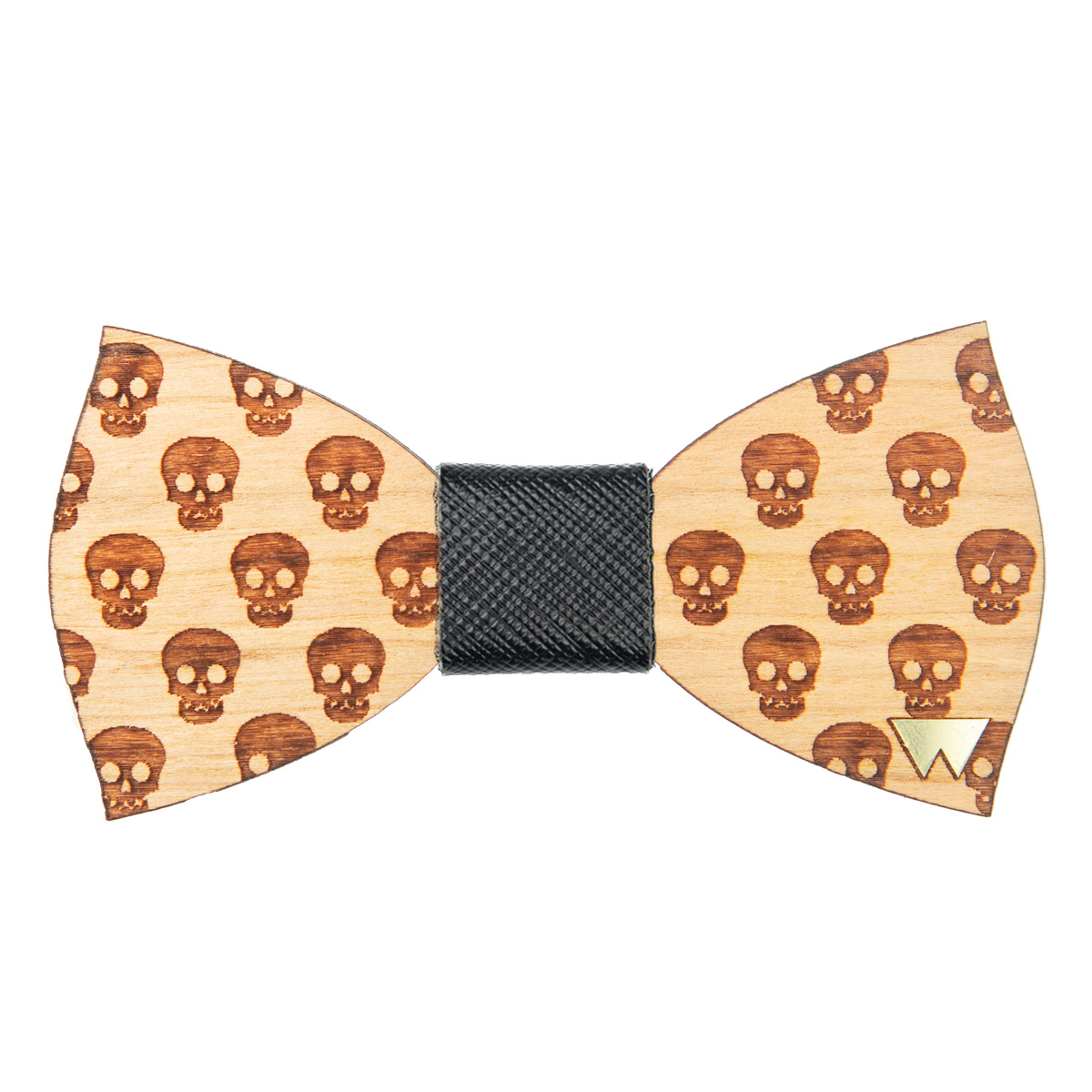 Papillon in legno skulls Woodillon