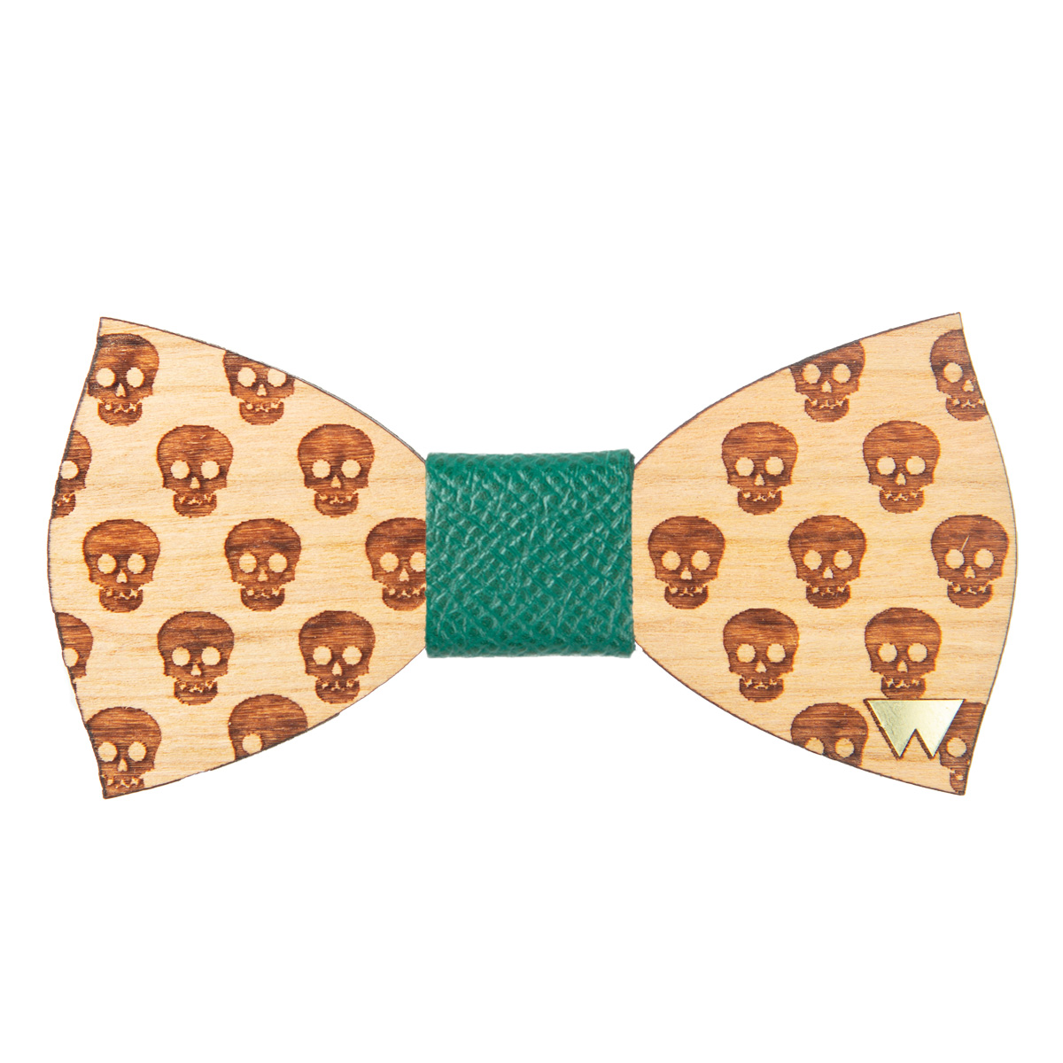 WOODILLON - Papillon in legno Skulls