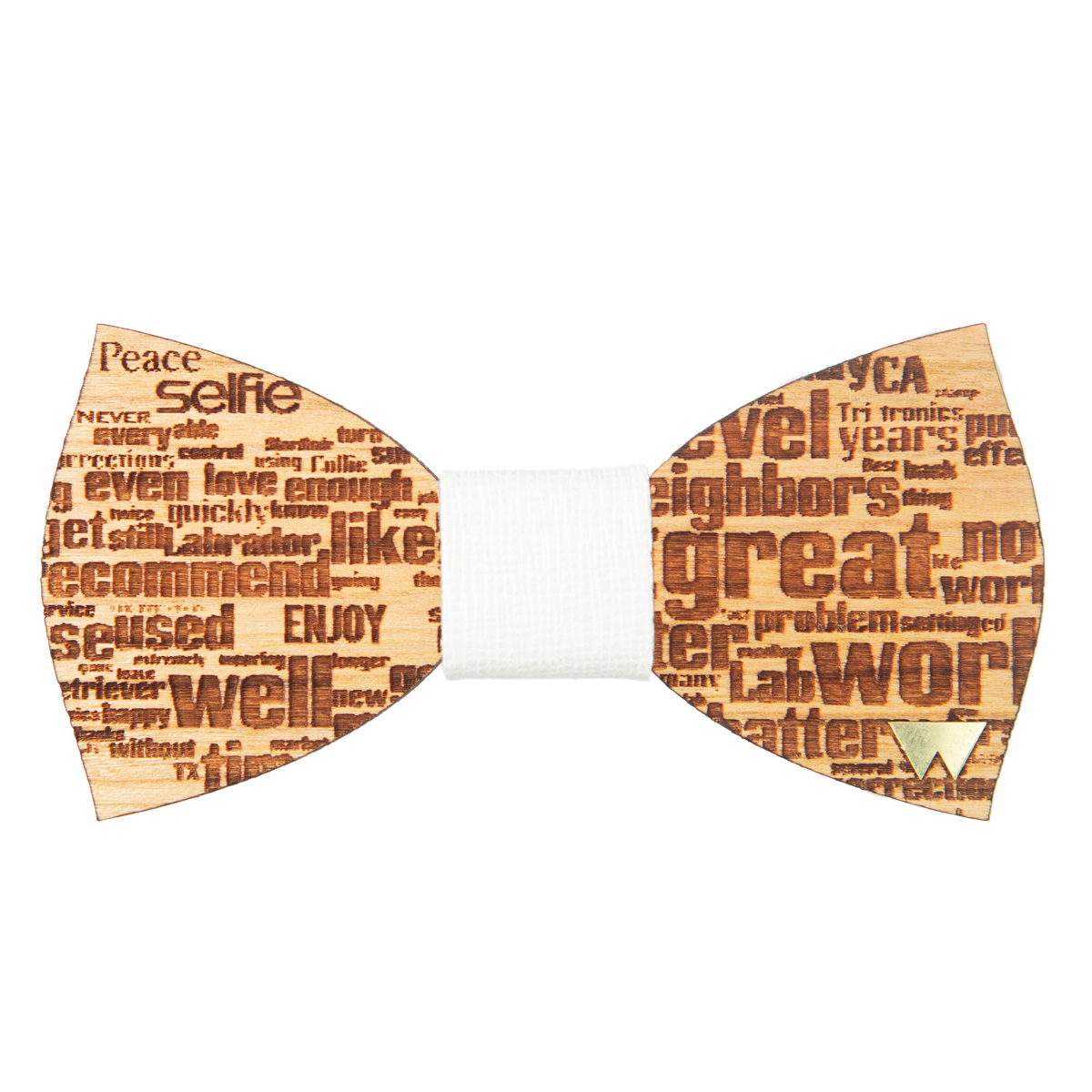 WOODILLON - Papillon in legno Words
