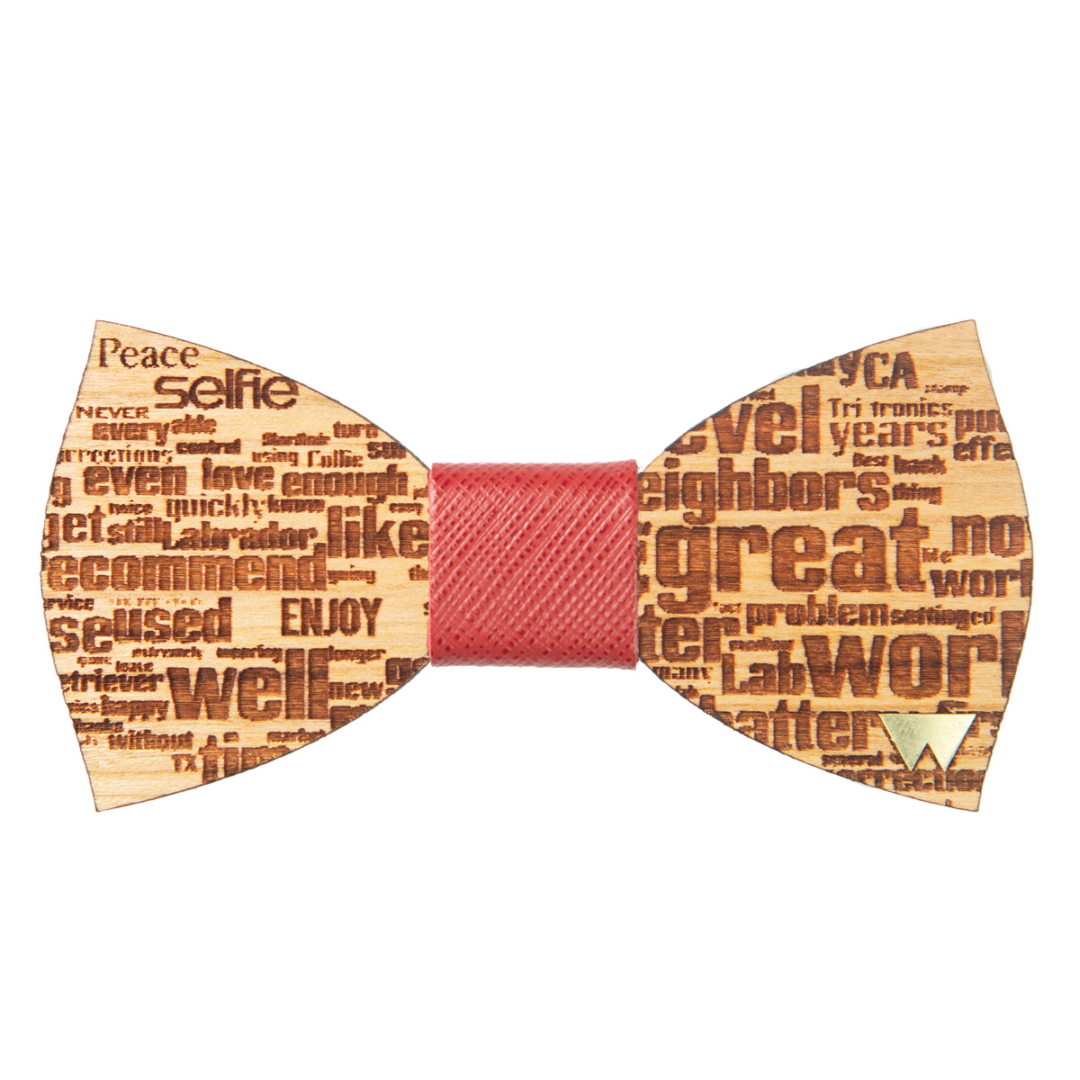WOODILLON - Papillon in legno Words