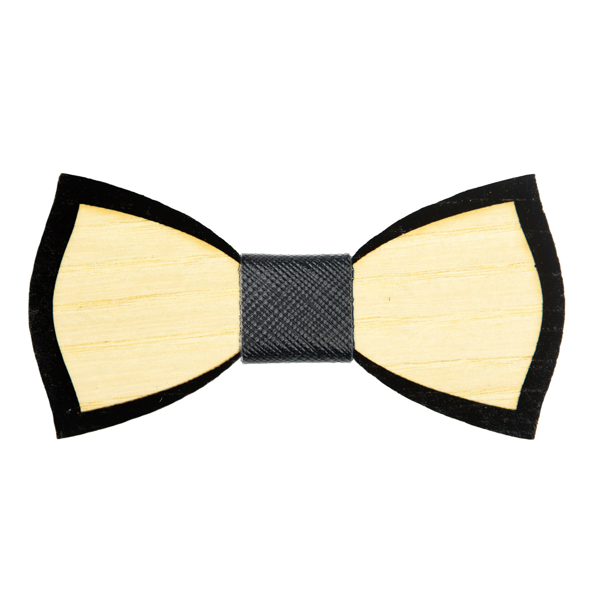 WOODILLON - Double Wooden Bow Tie