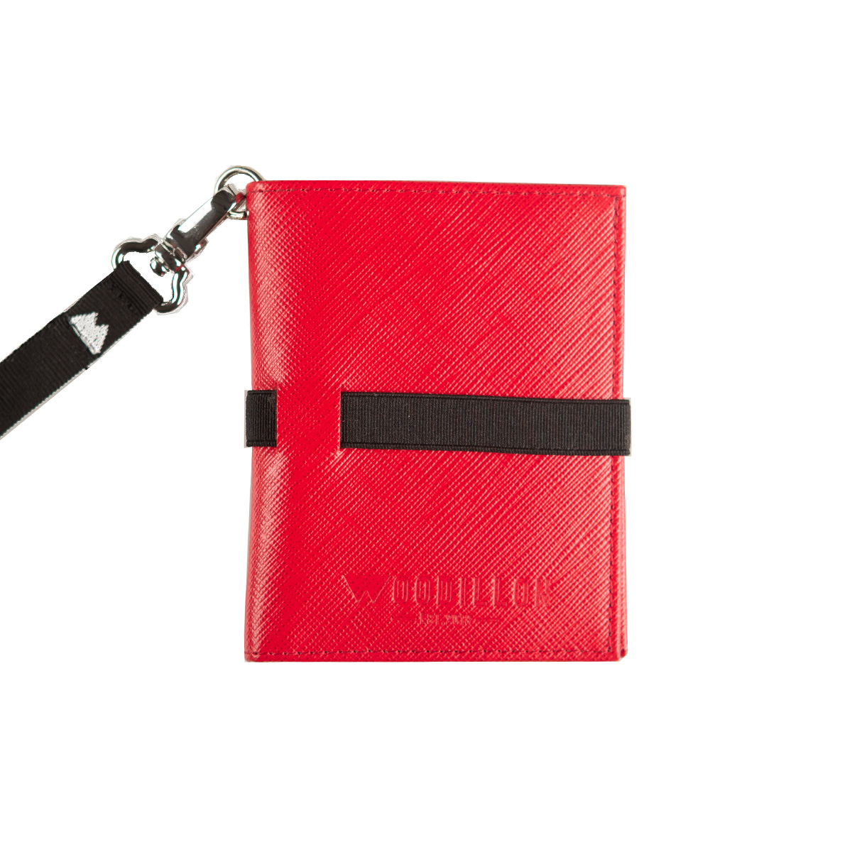 Woodillon - Smart RedBlack Leather Wallet