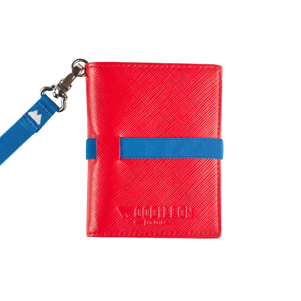 Portafoglio Smart Red Blue, Woodillon