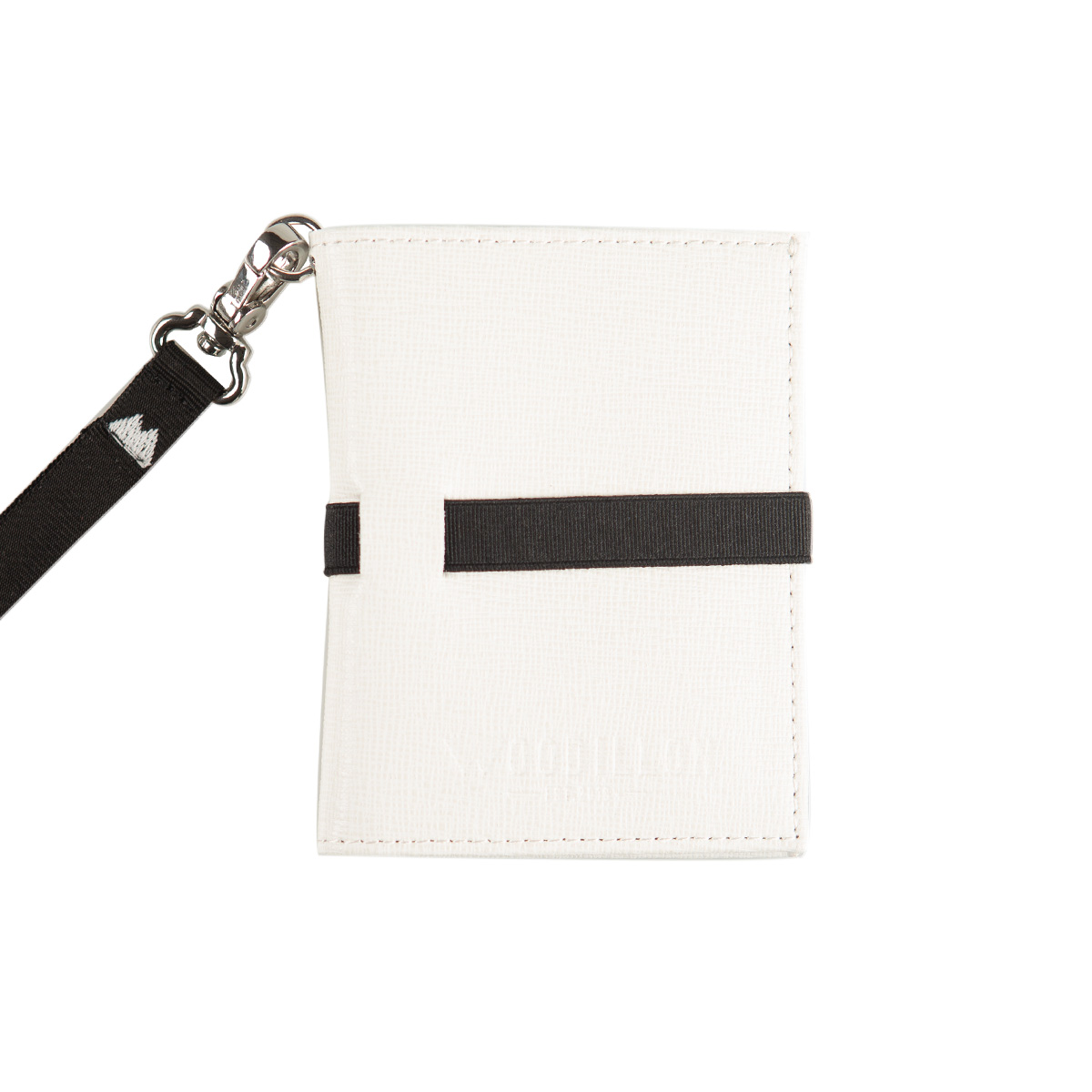 Portafoglio Smart white black, Woodillon
