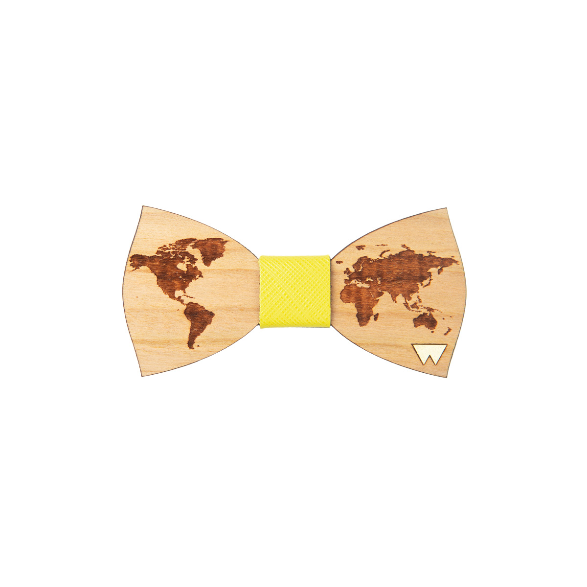 Kids' World Wooden Bow Tie - Woodillon