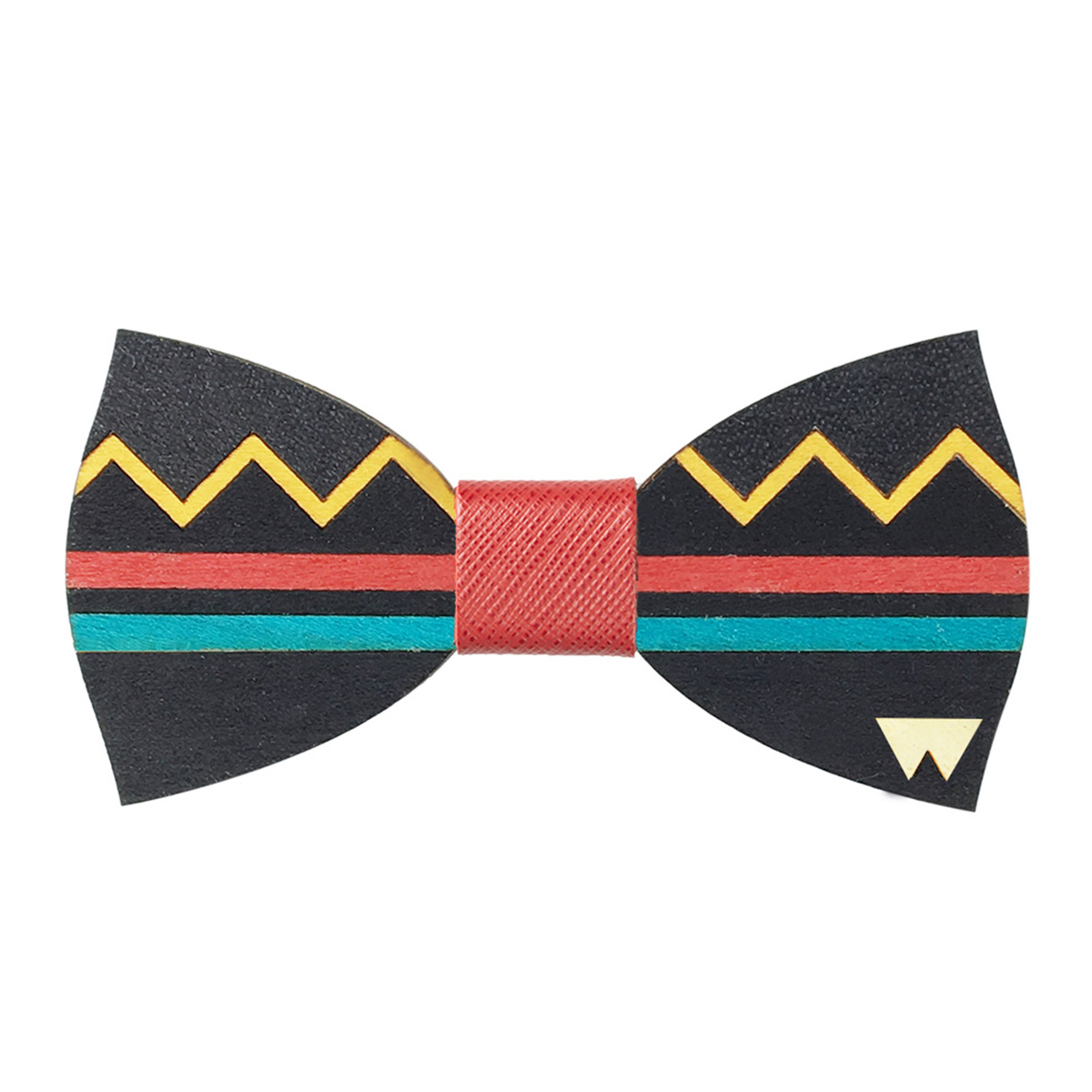 Papillon in legno Tribal Black - Woodillon