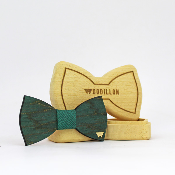 Wooden Bow Tie - Mallarmè - Woodillon