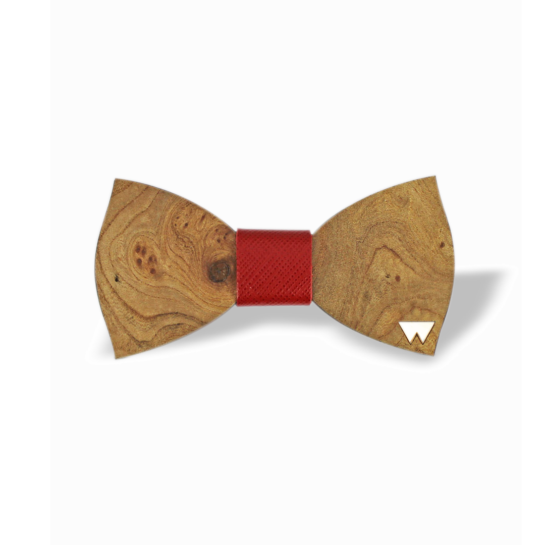 Wooden Bow Tie - Lincoln - Woodillon