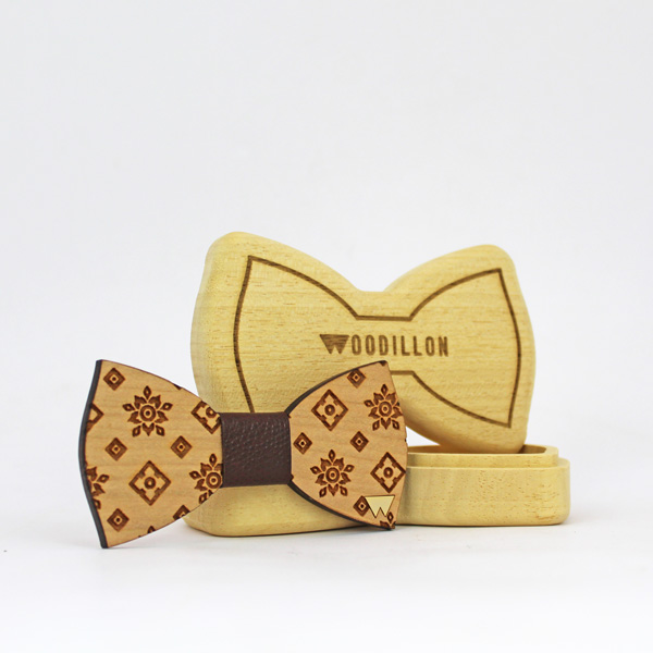 Sinatra Wooden Bow Tie - Woodillon