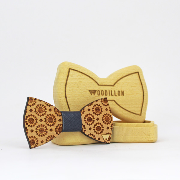 Wooden Bow Tie - Puccini - Woodillon