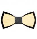 Papillon in legno Double, marcato Woodillon