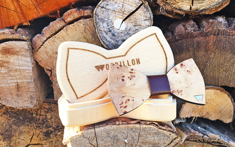 Accessori moda in legno 100% Made in Italy - papillon nuova collezione